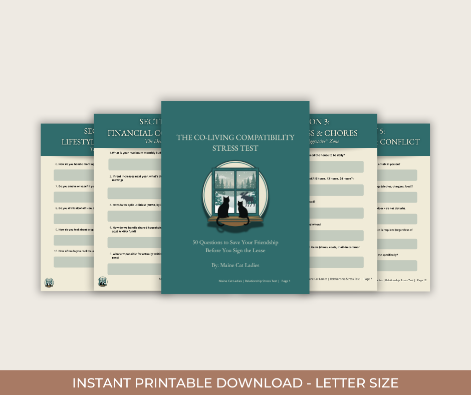 Co-Living Compatibility Stress Test [DIGITAL DOWNLOAD]