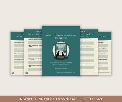 Co-Living Compatibility Stress Test [DIGITAL DOWNLOAD]