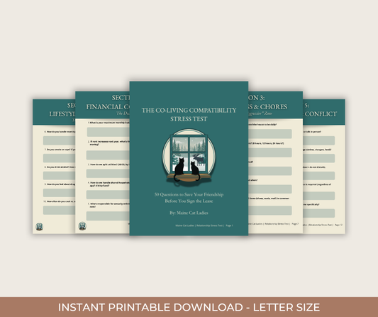 Co-Living Compatibility Stress Test [DIGITAL DOWNLOAD]
